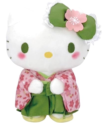 Amazon.co.jp: サンリオ(SANRIO) ぬいぐるみ（着物） ハローキティ