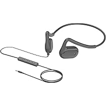 Amazon.co.jp: 有線イヤホンオープンイヤー 3.5mm マイク付き 耳掛け式