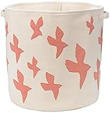 DwellStudio Storage Bin- Birds by Dwell Studio [並行輸入品]
