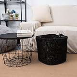 Large 100 %コットンキャンバス折りたたみ可能なストレージバスケット、保育園Bin、ランドリーボックス、クローゼットオーガナイザー – Perfect for Kids Toys服、ベビー本、