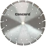 Concord Blades LDST140C10HP 14 Inch Multi-Purpose Laser Welded Drop Segmented Turbo Diamond Blade [並