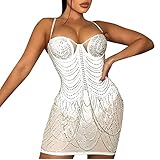 [UKDSDGQ] イブニングドレス ロング カクテルドレス ウエストマーク フェミニン ホルターネック リボン オープンバック フェイ ミ