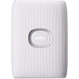 富士フイルム(FUJIFILM) チェキ カラー スマホプリンター instax mini Link2 クレイホワイト INS MINI LINK2 C WHITE