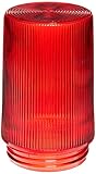 RAB Lighting GL100PGR 100 Series Vaporproof Flat Bottom Threaded Prismatic Glass Permaglobe, 75W Pow