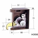 ロッカー錠　R-20　コクヨ