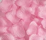 JUYO VONSAN 2000pc Deepピンクシルクローズ花びらウェディング花Favors for you特別な結婚