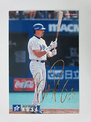 2000カルビープロ野球カード【ゴールドサインパラレル】180ローズ/横浜