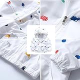Cute Car Print Autumn Winter Casual Hooded Jacket -6T