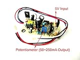 DC 5V IN定電流レーザードライバボード2〜2.5V 50〜250mA可変電流