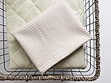 Free Organic Cotton Changing Pad Included With Every Waterproof Bamboo Crib Mattress Pad - Extra Sof