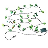 uxcell　壁掛け 人工植物 吊り　ハンギング　3.4m　220V 　3A 　1個