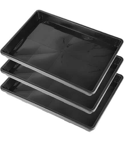 盆 Amazon | 大和プラスチック 鉢・プランター 盆栽皿DX 15号 467×347×H20