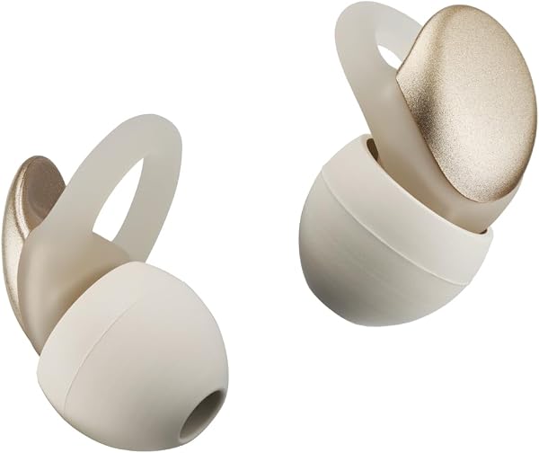 Audio-Technica AT-ERP5 GD Earplugs for Live Use, Silicone, Antibacterial, Reusable, Festivals, DJs, Concerts, Soundproofing, Sound Insulation, Hearing Sensitivity, 4 Types of Earpieces, Small Carrying - 1