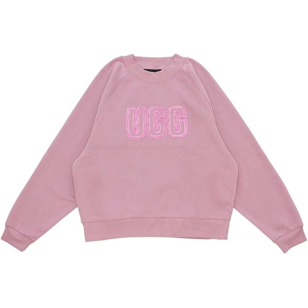 Amazon.co.jp: UGG レディース クルーネック スウェットシャツ, グレー