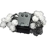 COM-SHOT 【 雪の結晶 】 LED ライト 2m 20灯 【 ホワイト 】 クリスマス イベント パーティ MI-KONAYUKI-WH