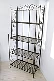 フォーティア・シェルフ 4段シェルフ/クラシックデザイン/錆び/落ち着いた雰囲気 co-gh-07