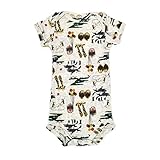 (ocean&ground) オーシャン＆グラウンド ロンパース 半袖 ボディシャツ 1610250 ベビー 新生児 赤ちゃん 女の子 男の子 ボディスーツ カバーオール 肌着 出産 お祝い