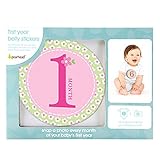 (ペアヘッド)pearhead　ベビー ベリーステッカー　ガールズ