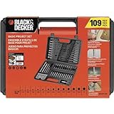 Black & Decker BDA91109 Combination Accessory Set, 109-Piece [並行輸入品]