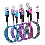 USB Type C ケーブル 急速充電 【0.9M*4本/ QC3.0対応】 タイプc 充電ケーブル iPhone 17充電ケーブル type cコード iPhone17シリーズ、 Galaxy A35 S24 Ultra A55、Motorola Moto G Stylus 5G 2024その他Android USB-C機器対応