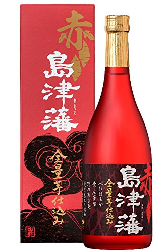 赤島津藩 全量芋仕込み 鹿児島限定 田苑酒造 芋焼酎 25度 720ml 赤島津藩 全量芋仕込み 鹿児島限定 田苑酒造 芋焼酎 25度 720ml
