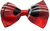 Nice Days（ナイス　ディズ）　ベビー キッズ 用 蝶ネクタイ パーティー結婚式 フォーマル に　調整可能 (1赤)