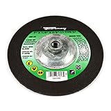 Forney 71898 Grinding Wheel with 5/8-Inch-11 Threaded Arbor, Masonry Type 27, C24R-BF, 7-Inch-by-1/4