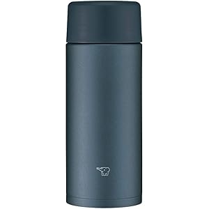 象印 (ZOJIRUSHI) 水筒 スクリュー ステンレスマグ 0.36L スレートブラック SM-ZA36-BM