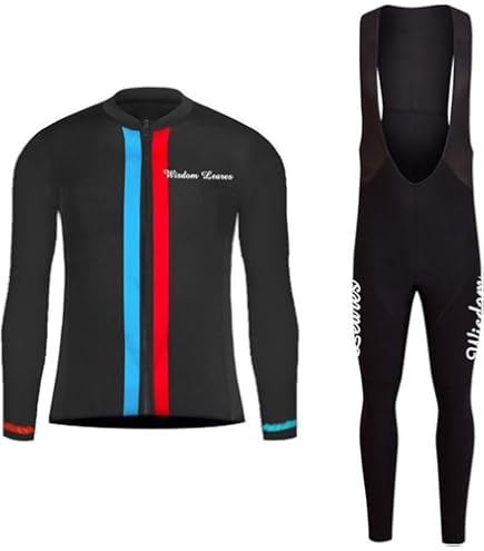 Amazon.co.jp: サイクルジャージ 冬 サイクルウェア 上下セット 防寒