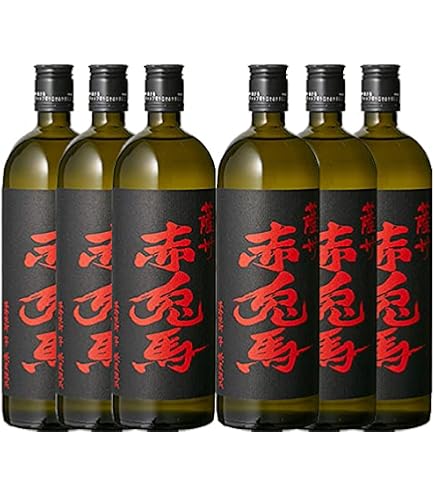 Amazon.co.jp: 芋焼酎 紫の赤兎馬（せきとば） 720ml 6本セット : 食品