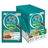 ピュリナワン キャットフード パウチ 毛玉ケア用 1歳以上 チキングレービー仕立て 50ｇ ｘ12袋