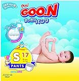 Diapers Goo.n Pants for Children Weighing 3-7 Kg.Size S 17 Piece.