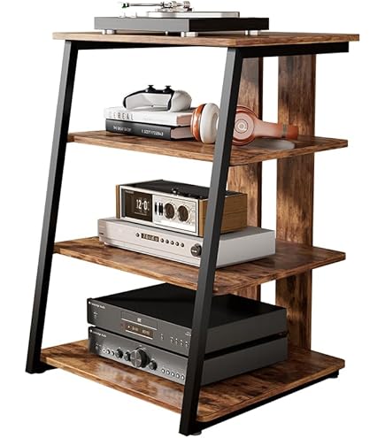 Amazon.co.jp: サウンドマジック AVラック ブラック/シルバー AV33BS