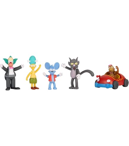 THE SIMPSONS クラスティ3体SET Amazon.co.jp: シンプソンズ 2.5インチ フィギュア マルチパック