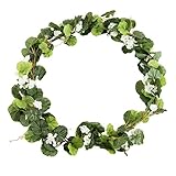 Malus Spectabilis人工花ガーランドHanging植物ホームパーティーウェディングガーデン装飾DIY作業 LOUHO-FLOWER-28