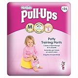 Huggies Pull-Ups Potty Training Pants for Girls Size 5 Medium 11-18kg (26 per pack) 女の子サイズ5媒質11～18キロ