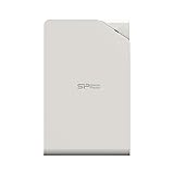 シリコンパワー ポータブルHDD 1TB 2.5インチ USB3.0/2.0対応 PS4 動作確認済 Stream S03シリーズ ホワイト SP010TBPHDS03S3W B00HD7IRNA