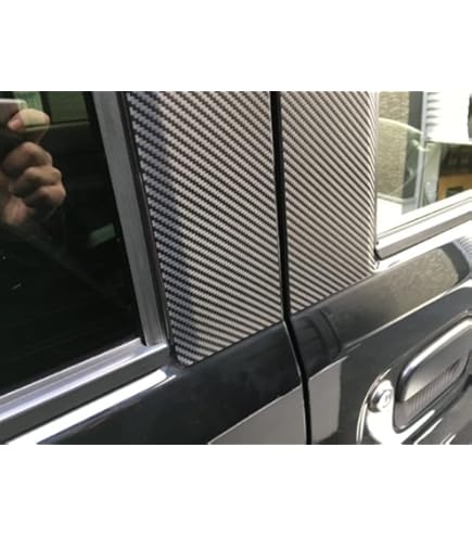 Amazon | AUTOMAX izumi ピラーステッカー (17系) エアレス黒 艶