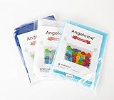 Angelcare 主婦が選んだ おもちゃ 収納袋 多用途 片付けネット メッシュバッグ 吸盤付 メッシュ バッグ 3組セット （多色）