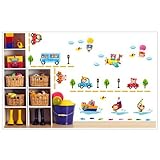 ピールとスティック壁デカールステッカーfor Children &キッズ&ベビー&子供部屋壁アート部屋装飾