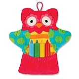 Stephen Joseph Bath Mitt and Crayons Owl, Multi by Stephen Joseph
