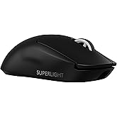 Logitech G PRO X Superlight 2 Lightspeed Wireless Gaming Mouse, Lightweight, LIGHTFORCE Hybrid Switches, Hero 2 Sensor, 32,00