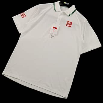 Amazon Co Jp Uniqlo ユニクロ 16年 ウィンブルドン テニス 錦織圭 半袖 ドライ ポロシャツ M メンズ 白 服 ファッション小物