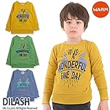 (ディラッシュ) DILASH 冬'15 ロゴ裏毛起毛トレーナー 110 ブルー