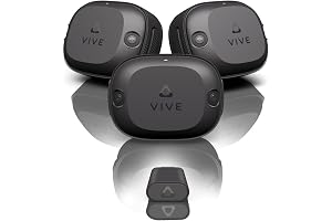 HTC VRヘッドセット アクセサリー VIVE トラッカー スターターキット (VIVEトラッカー Ultimate 3台 + USBワイヤレスドングル 1台) 【国内正規品】