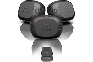 HTC VRヘッドセット アクセサリー VIVE トラッカー スターターキット (VIVEトラッカー Ultimate 3台 + USBワイヤレスドングル 1台) 【国内正規品】