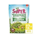 スーパーYummiesほうれん草スティックパンの100グラム (Cow & Gate) - Super Yummies Spinach Breadsticks 100g [並行輸入品]