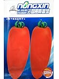 1オリジナルパック、約300種子/パック、フランスのリズレッドロングトマト種子有機非GMO家宝のトマト＃NF259