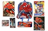 Kid's Marvel Ultimate Spider-man Backpack and Supplies Fun [並行輸入品]