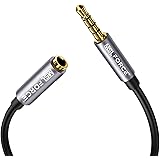 安心の日本企業 適格請求書発行可 イヤホン 延長コード 3.5mm 4極 0.5M/1M/2M ヘッドホン 延長 ケーブル オーディオケーブル ステレオミニプラグ マイク付きイヤホン対応 多重シールド 24K金メッキコネクタ 車 AUX aux-m2